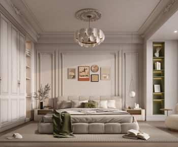 French Style Bedroom-ID:772536998