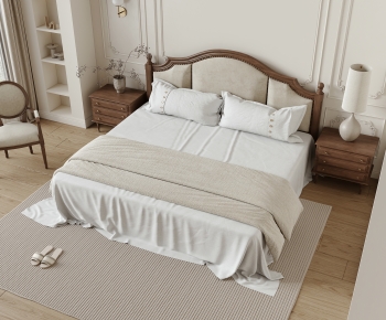 French Style Double Bed-ID:218652013