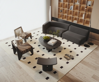 Wabi-sabi Style A Sofa For Two-ID:303241013