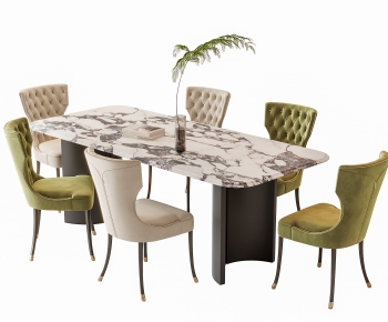 Modern Dining Table And Chairs-ID:284131051