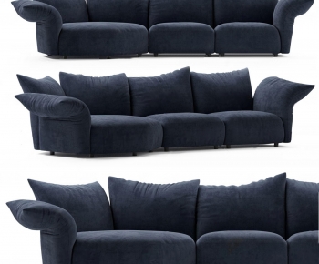 Modern Three-seat Sofa-ID:895340418