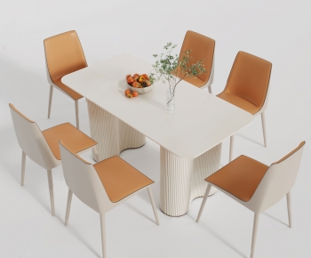 Modern Dining Table And Chairs-ID:751194957