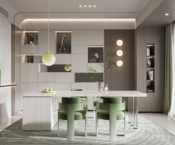 Modern Dining Room-ID:791790012