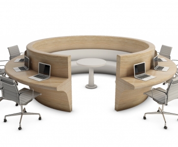 Modern Office Desk And Chair-ID:332932956