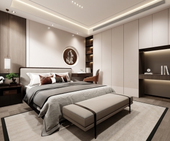 New Chinese Style Bedroom-ID:950107109
