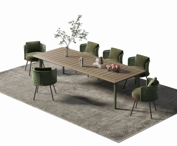 Modern Dining Table And Chairs-ID:529694089