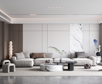 Modern A Living Room-ID:672353988