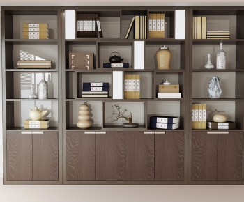 New Chinese Style Bookcase-ID:175762898