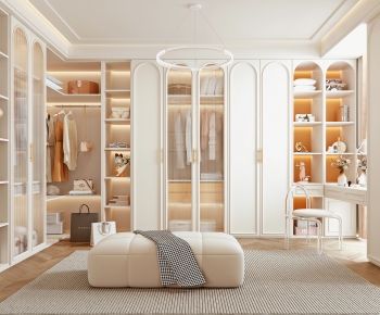 American Style Clothes Storage Area-ID:184895997