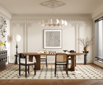 French Style Dining Room-ID:105876929