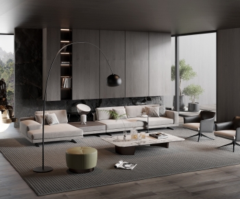 Modern A Living Room-ID:390286922
