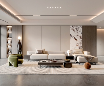 Modern A Living Room-ID:988114127