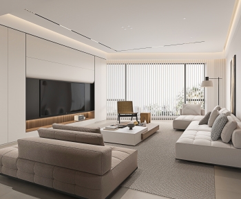 Modern A Living Room-ID:505047081