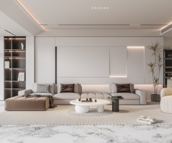 Modern A Living Room-ID:813153983