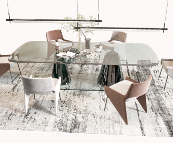 Modern Dining Table And Chairs-ID:216506008
