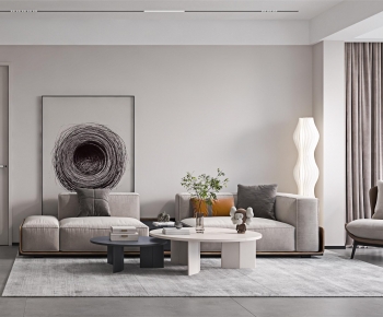 Modern A Living Room-ID:785481938