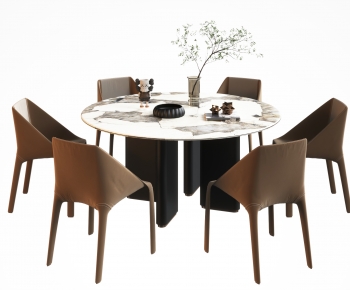 Modern Dining Table And Chairs-ID:761368992