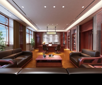 Chinese Style Manager's Office-ID:676830051