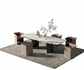 Modern Dining Table And Chairs-ID:586725008