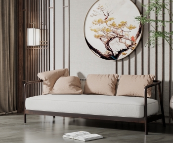 New Chinese Style Multi Person Sofa-ID:462168934