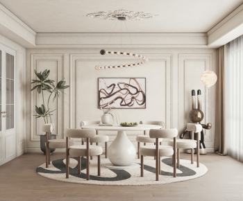 French Style Dining Room-ID:768114094