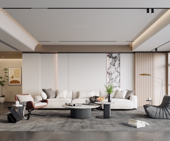 Modern A Living Room-ID:669482956