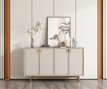 New Chinese Style Side Cabinet-ID:158725983