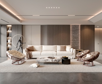 Modern A Living Room-ID:117465973