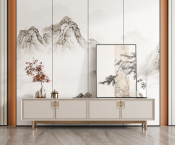New Chinese Style TV Cabinet-ID:705809651