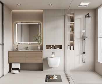 Modern Bathroom Cabinet-ID:428164017