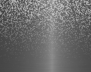 圆形穿孔黑钛拉丝金属渐变穿孔铝板-ID:5696060