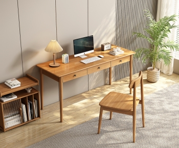 Nordic Style Computer Desk-ID:849183087