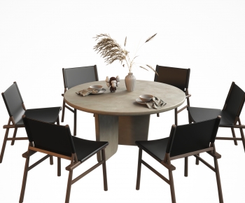 Modern Dining Table And Chairs-ID:268825056
