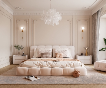 French Style Bedroom-ID:592980412