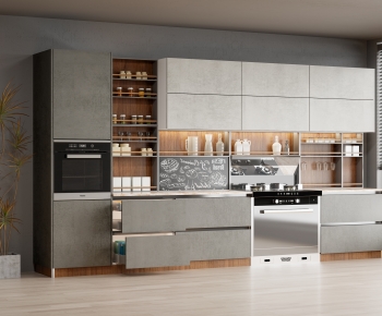 Modern Kitchen Cabinet-ID:136531116