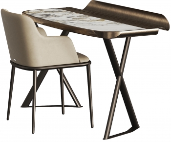 Modern Computer Desk And Chair-ID:100215911