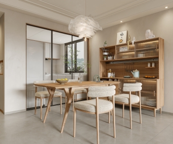 Nordic Style Dining Room-ID:853640082