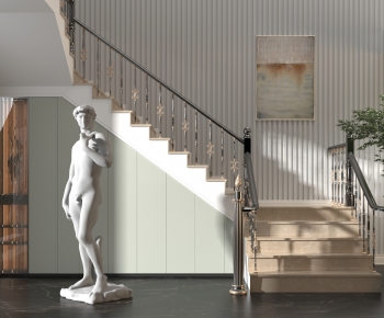 French Style Staircase-ID:191874989