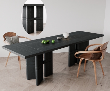 Modern Dining Table And Chairs-ID:826670896