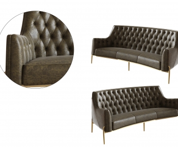 American Style Three-seat Sofa-ID:184005987