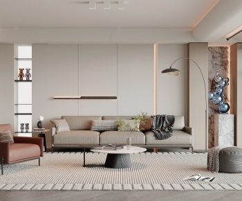 Modern A Living Room-ID:527451063
