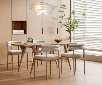 Modern Dining Table And Chairs-ID:871598963