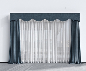 Simple European Style The Curtain-ID:750257021