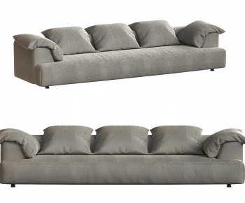 Modern Three-seat Sofa-ID:136356126