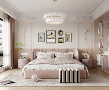 French Style Bedroom-ID:786746983