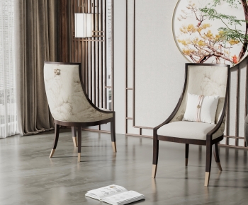 New Chinese Style Dining Chair-ID:940601119