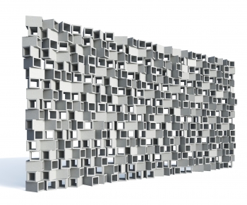 Modern Cement Brick Screen Partition-ID:597098111
