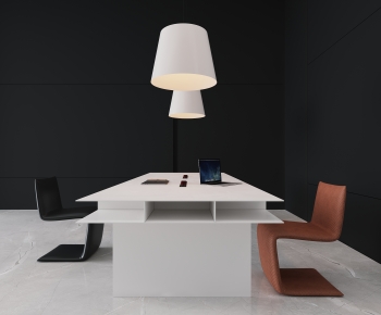 Modern Office Desk And Chair-ID:919019946