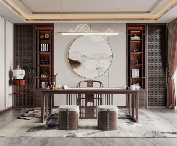 New Chinese Style Study Space-ID:997112992
