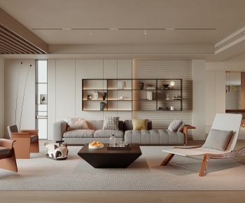 Modern A Living Room-ID:273801098